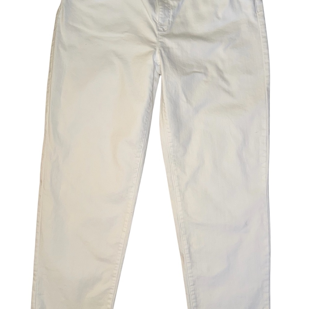 Eileen Fisher Straight Leg Jeans in White